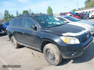 2007 Toyota RAV4 with VIN JTMZD33V076033639, listed as a IAAI auction lot 41941119 with 269,204 mi miles. Bid and sale history available at carsss.com. Image 1.