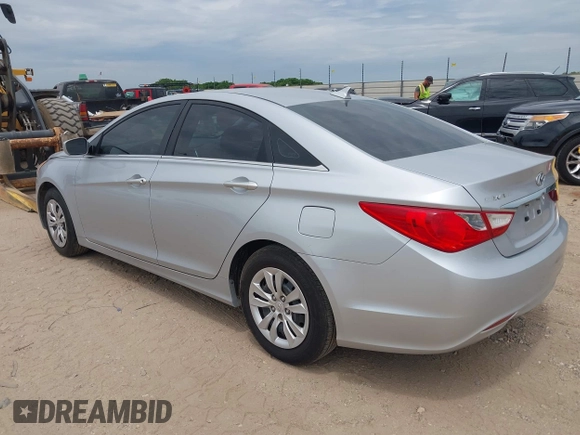 2011 Hyundai Sonata GLS with VIN 5NPEB4AC0BH284462, listed as a IAAI auction lot 42066792 with 145,150 mi miles and . Bid and sale history available at DreamBid. Image 3.