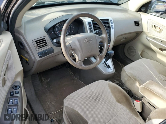 2008 Hyundai Tucson SE with VIN KM8JN72D08U897884, listed as a Copart auction lot 73511044 with 149,987 mi miles and Salvage Title. Bid and sale history available at carsss.com. Image 8.