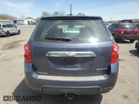 2013 Chevrolet Equinox LS with VIN 2GNALBEK9D6278269, listed as a Copart auction lot 54187555 with 163,775 mi miles and Salvage Title. Bid and sale history available at DreamBid. Image 6.