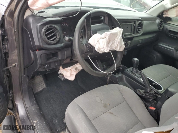 2018 Toyota Tacoma SR with VIN 5TFAX5GN0JX125801, listed as a Copart auction lot 44129015 with 0 mi miles and Salvage Title. Bid and sale history available at carsss.com. Image 8.
