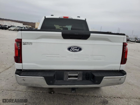 2024 Ford F-150 XL with VIN 1FTFW1L51RKD42614, listed as a Copart auction lot 82780774 with 23,234 mi miles and Salvage Title. Bid and sale history available at carsss.com. Image 6.