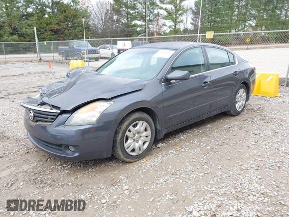 2009 Nissan Altima S with VIN 1N4AL21E49C112450, listed as a IAAI auction lot 41094966 with 127,919 mi miles and . Bid and sale history available at DreamBid. Image 2.