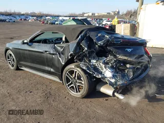 2018 Ford Mustang EcoBoost Premium with VIN 1FATP8UH1J5110458, listed as a IAAI auction lot 41454016 with 26,146 mi miles and . Bid and sale history available at DreamBid. Image 3.