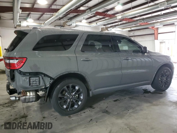 2022 Dodge Durango GT Plus with VIN 1C4RDHDG0NC159396, listed as a Copart auction lot 48930655 with 16,896 mi miles and Salvage Title. Bid and sale history available at DreamBid. Image 3.