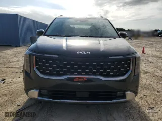 2025 Kia Carnival SX Prestige with VIN KNDNE5K35S6455177, listed as a Copart auction lot 67465454 with 3,446 mi miles and Salvage Title. Bid and sale history available at carsss.com. Image 5.
