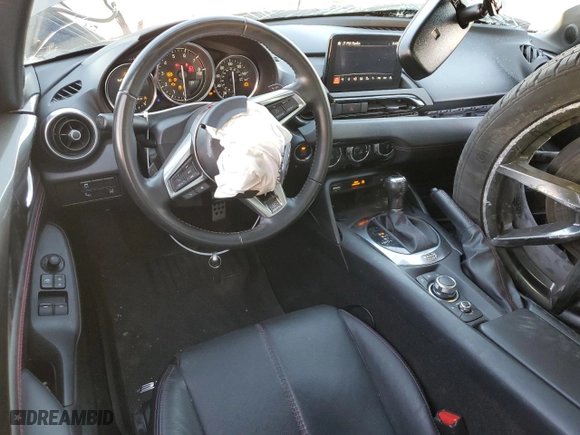 2018 Mazda MX-5 Miata RF Grand Touring with VIN JM1NDAM7XJ0203115, listed as a Copart auction lot 77463864 with 31,043 mi miles and Salvage Title. Bid and sale history available at carsss.com. Image 8.