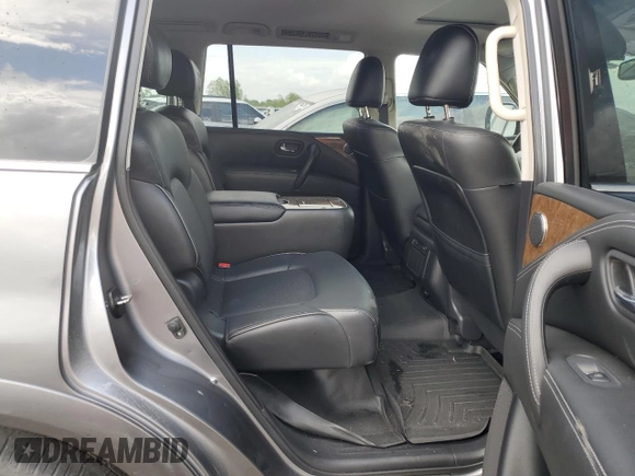 2017 Infiniti QX80 with VIN JN8AZ2NF9H9646393, listed as a Copart auction lot 50563315 with Not provided miles and Salvage title. Bid and sale history available at DreamBid. Image 11.
