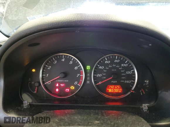 2005 Mazda 6 Sport S with VIN 1YVHP82DX55M27588, listed as a Copart auction lot 48399665 with 140,125 mi miles and Non Repairable. Bid and sale history available at DreamBid. Image 9.