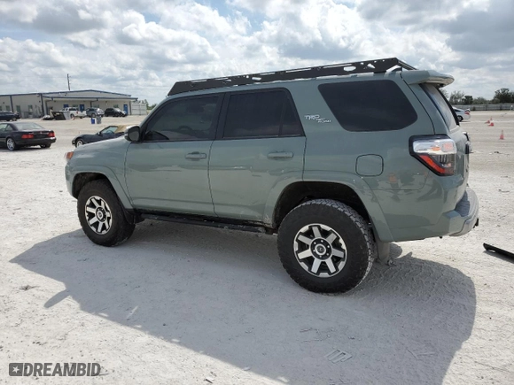 2023 Toyota 4Runner TRD Off Road Premium with VIN JTERU5JRXP6130540, listed as a Copart auction lot 45702995 with 0 mi miles and Non Repairable. Bid and sale history available at carsss.com. Image 2.