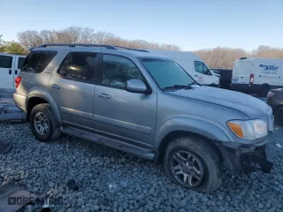 2006 Toyota Sequoia Limited with VIN 5TDBT48A76S272068, listed as a Copart auction lot 85614544 with 251,600 mi miles and Salvage Title. Bid and sale history available at carsss.com. Image 4.