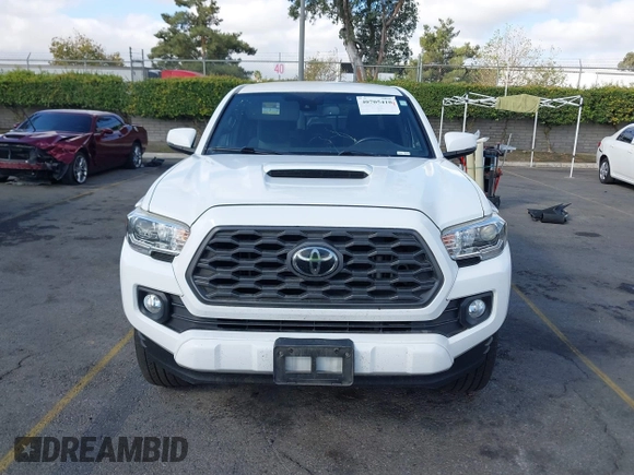 2020 Toyota Tacoma SR5 with VIN 3TMBZ5DN7LM026596, listed as a IAAI auction lot 40705410 with 123,489 mi miles and . Bid and sale history available at DreamBid. Image 13.