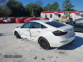 2021 Honda Insight Touring with VIN 19XZE4F92ME003193, listed as a IAAI auction lot 41165953 with Not Provided miles and . Bid and sale history available at carsss.com. Image 3.