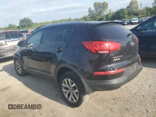 2015 Kia Sportage LX with VIN KNDPB3AC7F7780369, listed as a Copart auction lot 74604174 with 166,561 mi miles and Salvage Title. Bid and sale history available at carsss.com. Image 2.