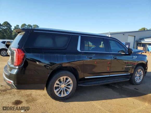 2022 GMC Yukon XL SLT with VIN 1GKS2GKD3NR189584, listed as a Copart auction lot 72789014 with 95,287 mi miles and Salvage Title. Bid and sale history available at carsss.com. Image 3.