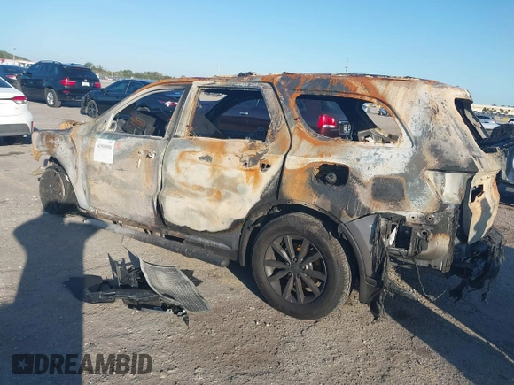 2018 Dodge Durango SXT with VIN 1C4RDJAG1JC283019, listed as a IAAI auction lot 41500080 with Not provided miles and . Bid and sale history available at DreamBid. Image 3.