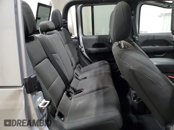 2023 Jeep Gladiator Overland with VIN 1C6HJTFG1PL528801, listed as a Copart auction lot 50968205 with 43,293 mi miles and Non repairable. Bid and sale history available at DreamBid. Image 10.