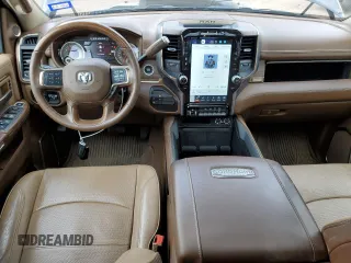 2022 Ram 2500 Longhorn with VIN 3C6UR5GL3NG182906, listed as a Copart auction lot 63725814 with 42,473 mi miles and Salvage title. Bid and sale history available at DreamBid. Image 8.