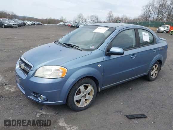 2007 Chevrolet Aveo LT z VIN KL1TG56627B046162, wystawiony jako IAAI lot #42065922 z przebiegiem 116 359 mil mil oraz . Historia ofert i sprzedaży dostępna na DreamBid. Obrazek 2.