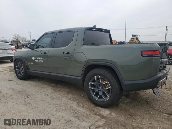2022 Rivian R1T Launch Edition z VIN 7FCTGAAL2NN000433, wystawiony jako Copart lot #46680705 z przebiegiem Nie podano mil oraz Szkody całkowita. Historia ofert i sprzedaży dostępna na DreamBid. Obrazek 2.