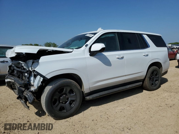 2022 Chevrolet Tahoe Commercial с VIN 1GNSCLED4NR319666, выставлен на аукционе Copart как лот 50306465 с пробегом Не указан миль и Чистый • Clean title. История ставок и продаж доступна на DreamBid. Изображение 1.
