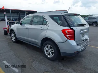 2017 Chevrolet Equinox LS with VIN 2GNALBEK9H1551620, listed as a IAAI auction lot 42179080 with 95,629 mi miles and . Bid and sale history available at carsss.com. Image 3.