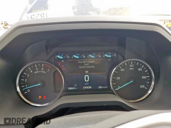 2024 Ford Expedition XLT with VIN 1FMJU1H81REA84415, listed as a Copart auction lot 55131825 with 3,389 mi miles and Salvage title. Bid and sale history available at DreamBid. Image 9.