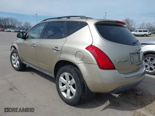 2006 Nissan Murano SL with VIN JN8AZ08W46W542957, listed as a IAAI auction lot 41858906 with 59,275 mi miles. Bid and sale history available at carsss.com. Image 3.