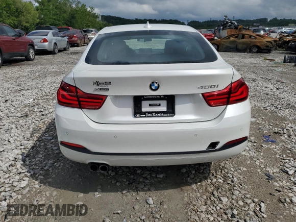 2018 BMW 4 Series 430i xDrive z VIN WBA4J3C56JBG95503, wystawiony jako Copart lot #60605815 z przebiegiem 90 432 mil mil oraz Szkoda całkowita • Salvage title. Historia ofert i sprzedaży dostępna na DreamBid. Obrazek 6.