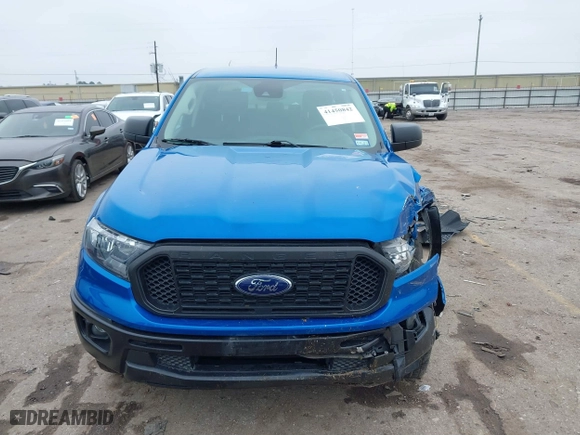 2022 Ford Ranger XL with VIN 1FTER4EH4NLD16380, listed as a IAAI auction lot 41450842 with 28,533 mi miles. Bid and sale history available at carsss.com. Image 12.
