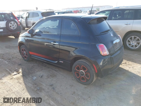2014 FIAT 500e with VIN 3C3CFFGE6ET228311, listed as a IAAI auction lot 41768959 with 59,360 mi miles. Bid and sale history available at carsss.com. Image 3.