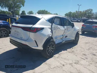 2024 Lexus NX 350 Premium with VIN JTJGGCEZ8R5006094, listed as a IAAI auction lot 41848568 with 23,923 mi miles and . Bid and sale history available at DreamBid. Image 4.