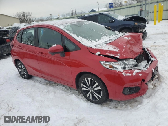 2018 Honda Fit EX-L with VIN 3HGGK5H98JM730229, listed as a Copart auction lot 88394145 with 89,844 mi miles and Salvage Title. Bid and sale history available at carsss.com. Image 4.