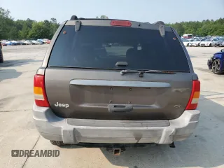 1999 Jeep Grand Cherokee Laredo with VIN 1J4G258S9XC731752, listed as a Copart auction lot 58601555 with 245,284 mi miles and Salvage title. Bid and sale history available at DreamBid. Image 6.