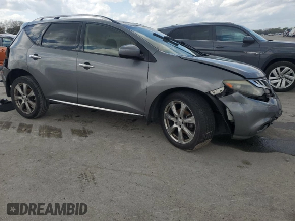 2014 Nissan Murano SV with VIN JN8AZ1MU9EW404355, listed as a Copart auction lot 51905065 with Not Provided miles and Salvage Title. Bid and sale history available at DreamBid. Image 4.