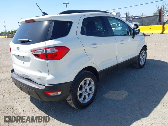 2020 Ford EcoSport SE with VIN MAJ3S2GE6LC357549, listed as a IAAI auction lot 42085739 with 78,161 mi miles and . Bid and sale history available at DreamBid. Image 4.