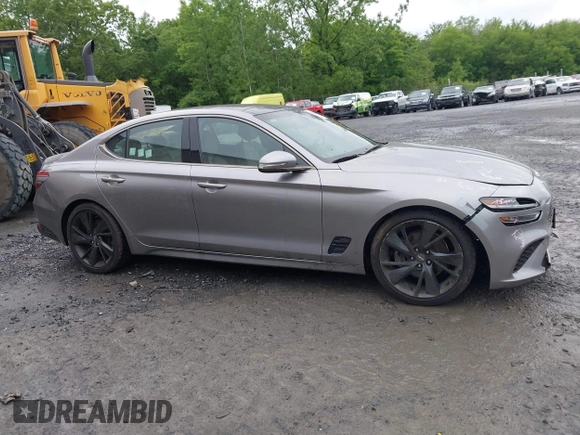 2023 Genesis G70 2.0T z VIN KMTG34TAXPU115811, wystawiony jako IAAI lot #42384218 z przebiegiem 35 262 mil mil oraz . Historia ofert i sprzedaży dostępna na DreamBid. Obrazek 13.