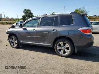2012 Toyota Highlander Limited with VIN 5TDDK3EH5CS144463, listed as a Copart auction lot 59112575 with 144,513 mi miles and Salvage title. Bid and sale history available at DreamBid. Image 2.