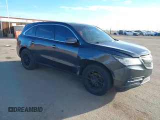 2014 Acura MDX with VIN 5FRYD3H28EB020910, listed as a IAAI auction lot 41035233 with 1 mi miles. Bid and sale history available at carsss.com. Image 1.