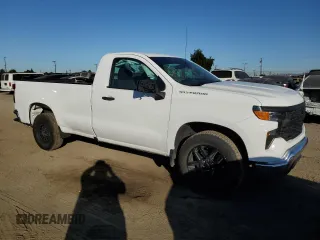 2023 Chevrolet Silverado 1500 Work Truck with VIN 3GCNAAEDXPG198788, listed as a Copart auction lot 81760444 with 23,608 mi miles and Salvage Title. Bid and sale history available at DreamBid. Image 4.