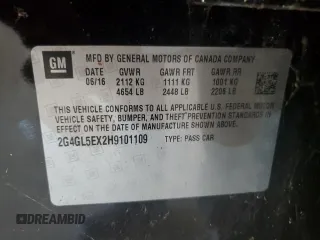 2017 Buick Regal Sport Touring z VIN 2G4GL5EX2H9101109, wystawiony jako Copart lot #48674845 z przebiegiem 107 953 mil mil oraz Czysty tytuł • Clean title. Historia ofert i sprzedaży dostępna na DreamBid. Obrazek 12.