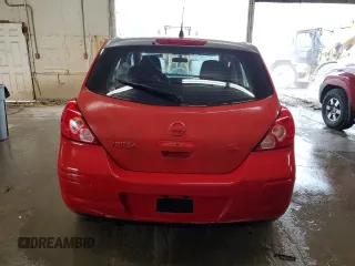 2008 Nissan Versa S with VIN 3N1BC13E28L403735, listed as a Copart auction lot 62220145 with 287,883 mi miles and Salvage title. Bid and sale history available at DreamBid. Image 6.