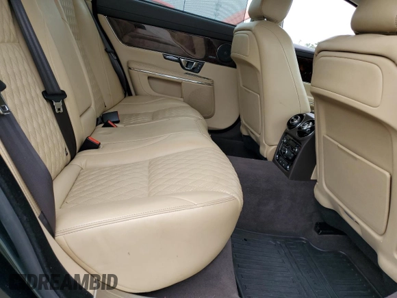 2018 Jaguar XJ Portfolio with VIN SAJWJ2GD9J8W15663, listed as a Copart auction lot 56734515 with 9,374 mi miles and Salvage Title. Bid and sale history available at DreamBid. Image 10.
