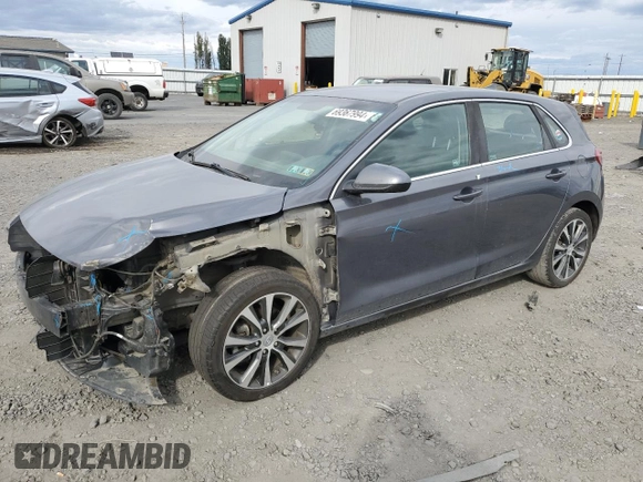 2018 Hyundai Elantra GT with VIN KMHH35LE7JU063780, listed as a Copart auction lot 69367994 with 105,083 mi miles and Salvage Title. Bid and sale history available at carsss.com. Image 1.