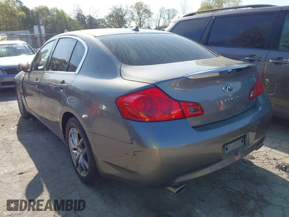 2008 Infiniti G35 Sedan x with VIN JNKBV61FX8M273191, listed as a IAAI auction lot 41925726 with 234,204 mi miles. Bid and sale history available at carsss.com. Image 3.