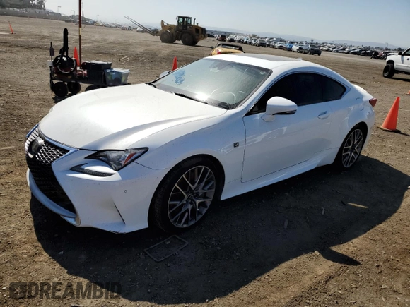 2018 Lexus RC 300 with VIN JTHHA5BC5J5008070, listed as a Copart auction lot 71405123 with Not provided miles and Salvage title. Bid and sale history available at DreamBid. Image 1.