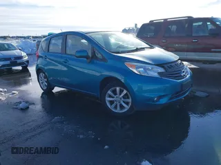 2014 Nissan Note S Plus with VIN 3N1CE2CP1EL407552, listed as a IAAI auction lot 41740957 with 64,577 mi miles and . Bid and sale history available at DreamBid. Image 1.