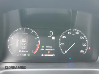 2025 Honda Odyssey Touring with VIN 5FNRL6H8XSB039033, listed as a Copart auction lot 56111255 with 4,842 mi miles and Salvage title. Bid and sale history available at DreamBid. Image 9.