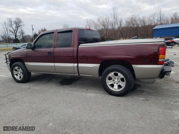 2002 GMC Sierra 1500 SLE with VIN 2GTEC19T621170709, listed as a Copart auction lot 85997764 with 134,991 mi miles and Salvage Title. Bid and sale history available at carsss.com. Image 2.