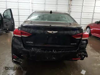 2016 Hyundai Genesis 3.8L with VIN KMHGN4JEXGU142212, listed as a Copart auction lot 70810524 with 115,912 mi miles and Salvage Title. Bid and sale history available at carsss.com. Image 6.